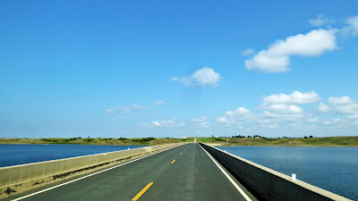 über den oahe lake