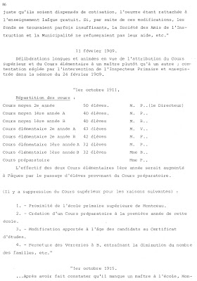 In « Cent ans d’école », publication musée, 1983