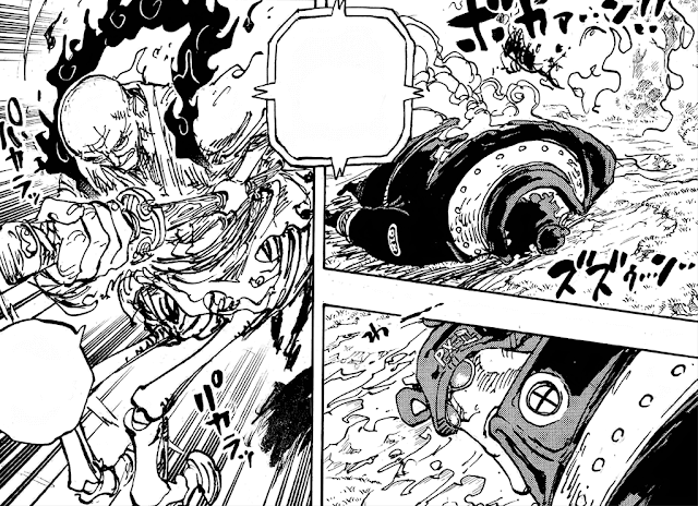 ワンピース 1112話 五老星 ナス寿郎聖 パシフィスタ ONE PIECE Chapter 1112