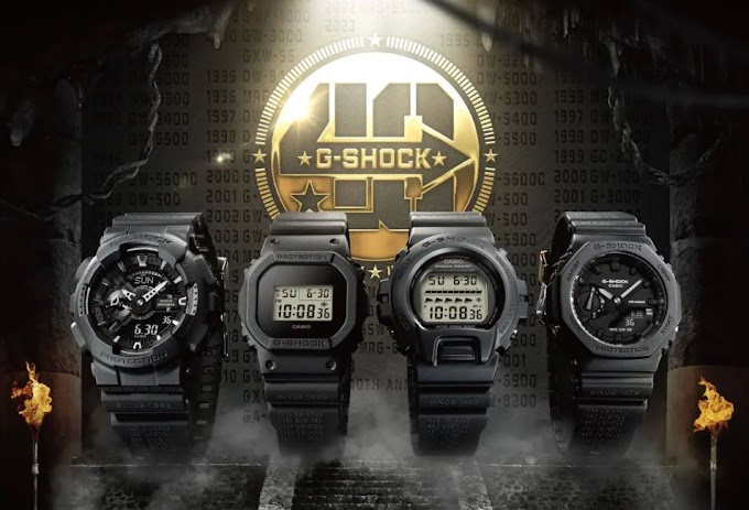 G-Shock Remaster Black Series ฉลองครบรอบ 40 ปี 