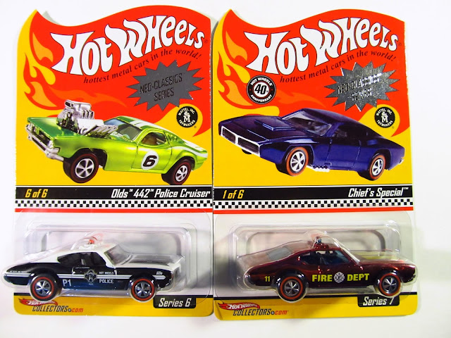 Hot Wheels RLC  Olds 442 Police Cruiser  Chief's Special