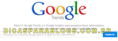 Google Trends: Palavras mais pesquisadas