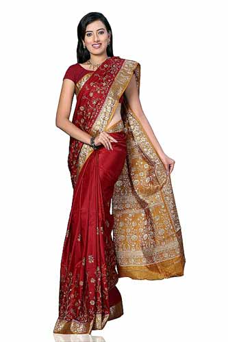 TraditionalIndian clothing for women are saris or the salwar kameez ...