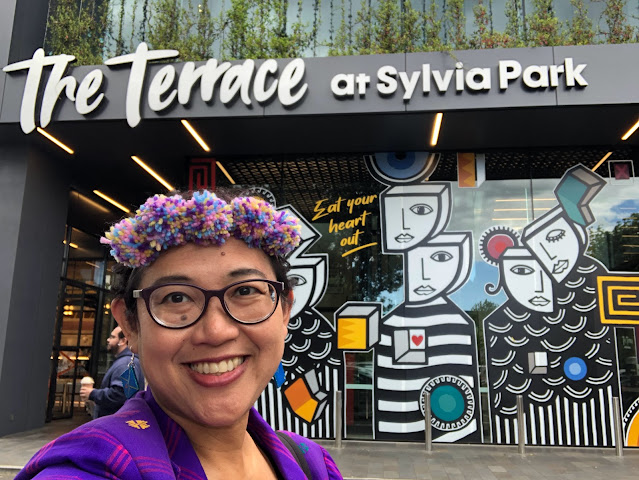 Artwork of Dali Susanto at Sylvia Park in Auckland, New Zealand