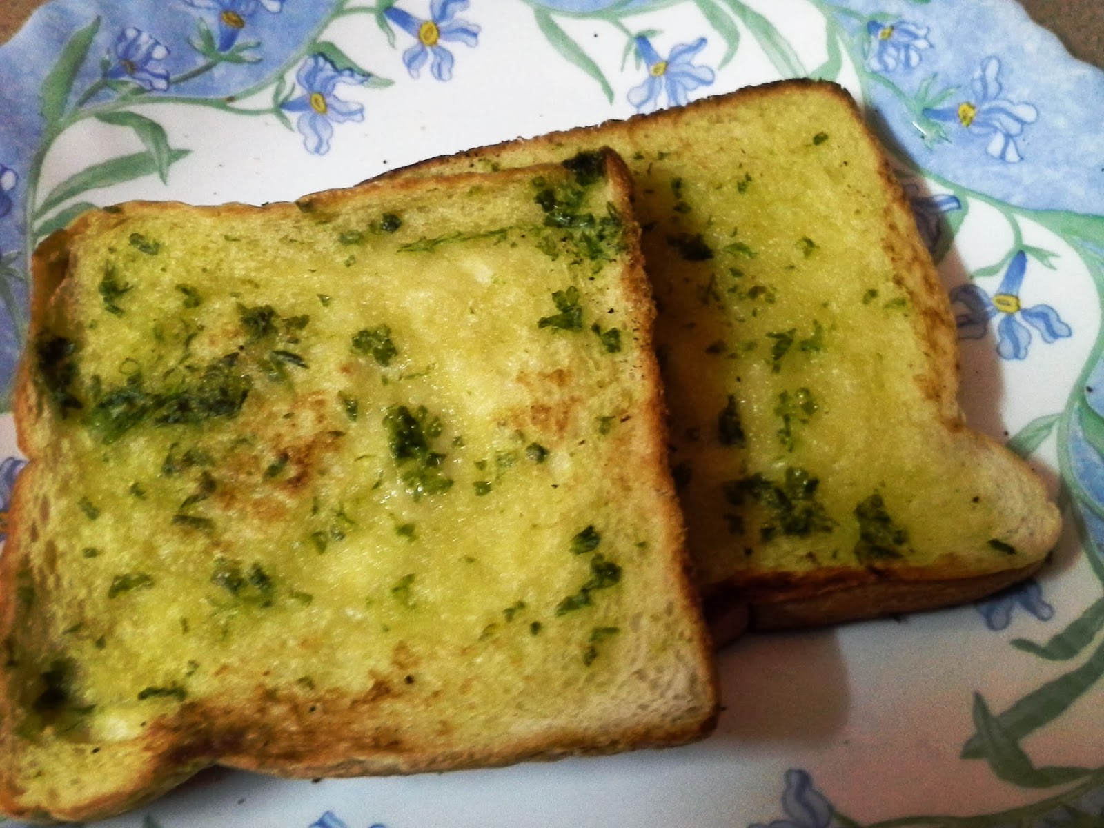 mirza syazwina resepi 10 minit garlic bread