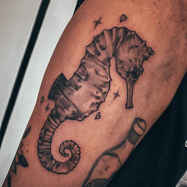 100 Tatuagens de Cavalo-Marinho que São Perfeitas