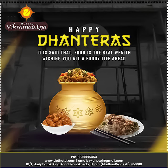 Dhanteras Wishes From Hotels Near Ujjain Mahakaleswar Temple