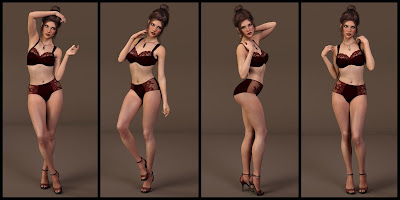 Fascination Poses for Genesis 3 Female