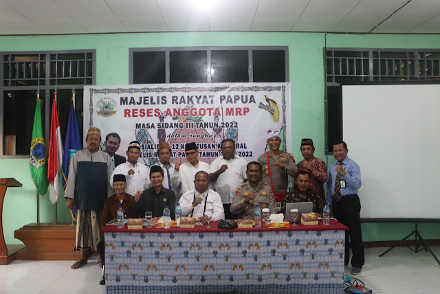 Majelis Rakyat Papua Pokja Agama Gelar Reses Triwulan III Tahun 2022
