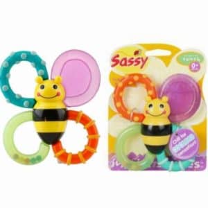 sassy bumble bites teether