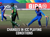 ICC announces changes to Playing Conditions.