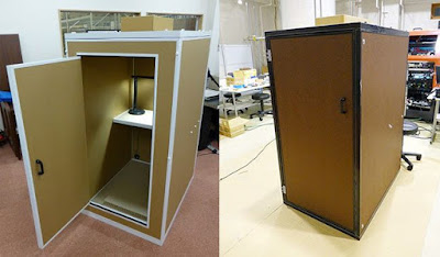 Danbocchi Wide Cardboard Soundproof Room, This AWESOME Personal Soundproof Studio Lets You Scream in Peace