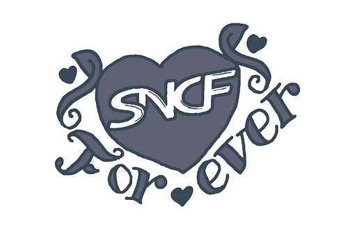 Tatouage Logo SNCF For Ever