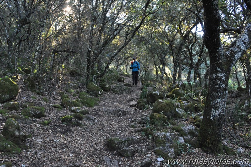 Subida al Peñón de Algámitas