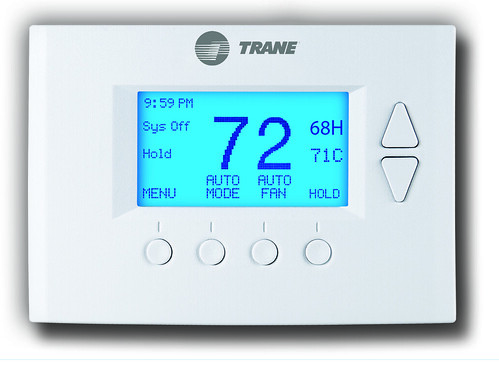 Image via Flickr by dmpalarms HVAC thermostat