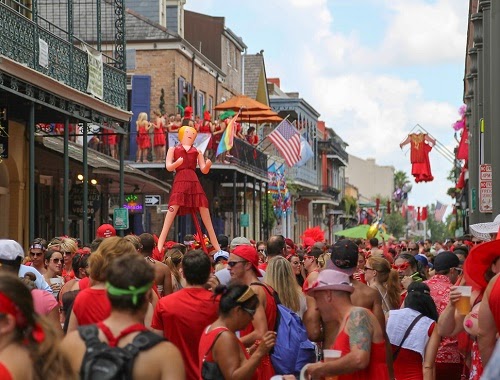 2014 New Orleans Red Dress Run!