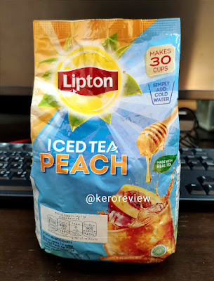 รีวิว ลิปตัน ไอซ์ที ชาผงปรุงสำเร็จกลิ่นพีช (CR) Review Ice Tea Peach Powder, Lipton Brand.