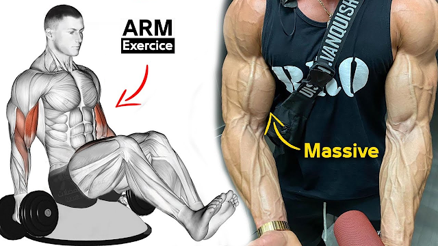 The Best 6 Exercises For Bigger and Stronger Massive Arms