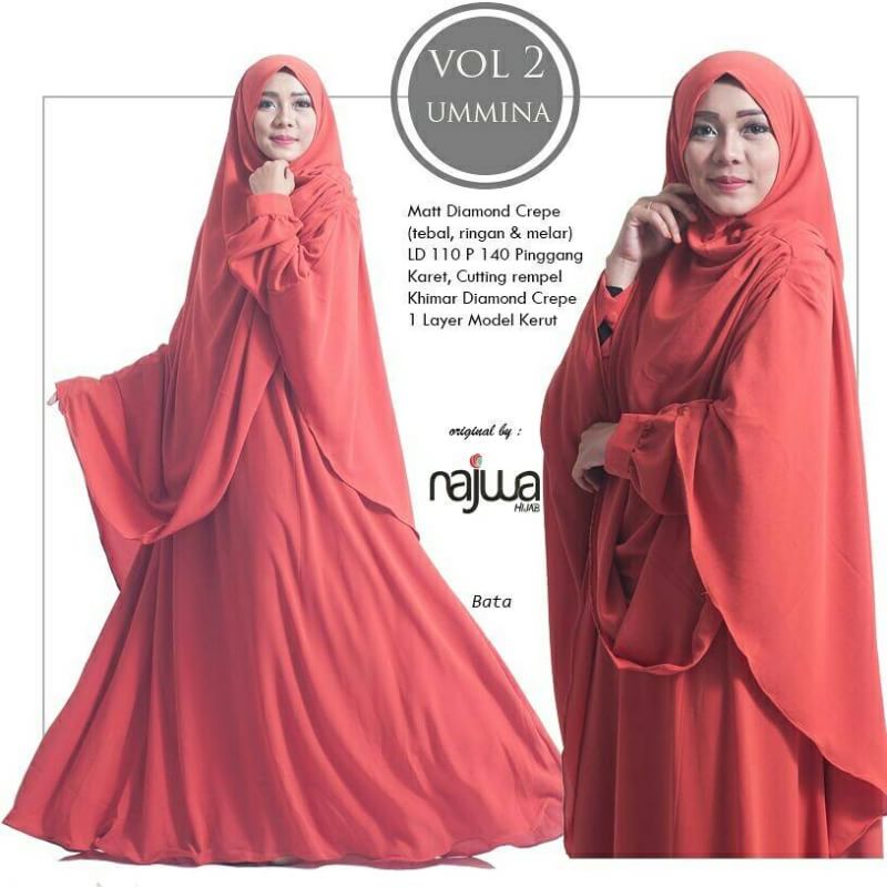 Hijab Boutique By Kiky Vinola: Umina syar'i brand najwa