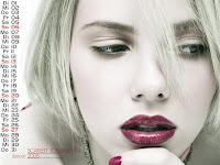 Scarlett Johansson Calender Wallpapers