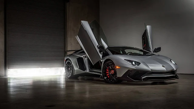 Papel de parede Carro Lamborghini Aventador Superveloce Coupe para PC, Notebook, iPhone, Android e Tablet.