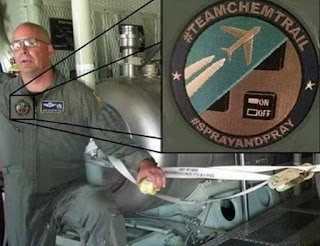 Militaires américains portant l'écusson chemtrails