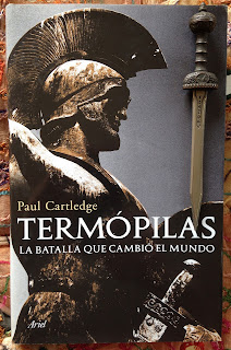 Portada del libro Termópilas, de Paul Cartledge