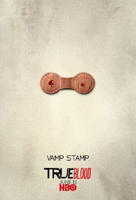 True Blood Season 3 One Sheet Television Teaser Poster - Vamp Stamp