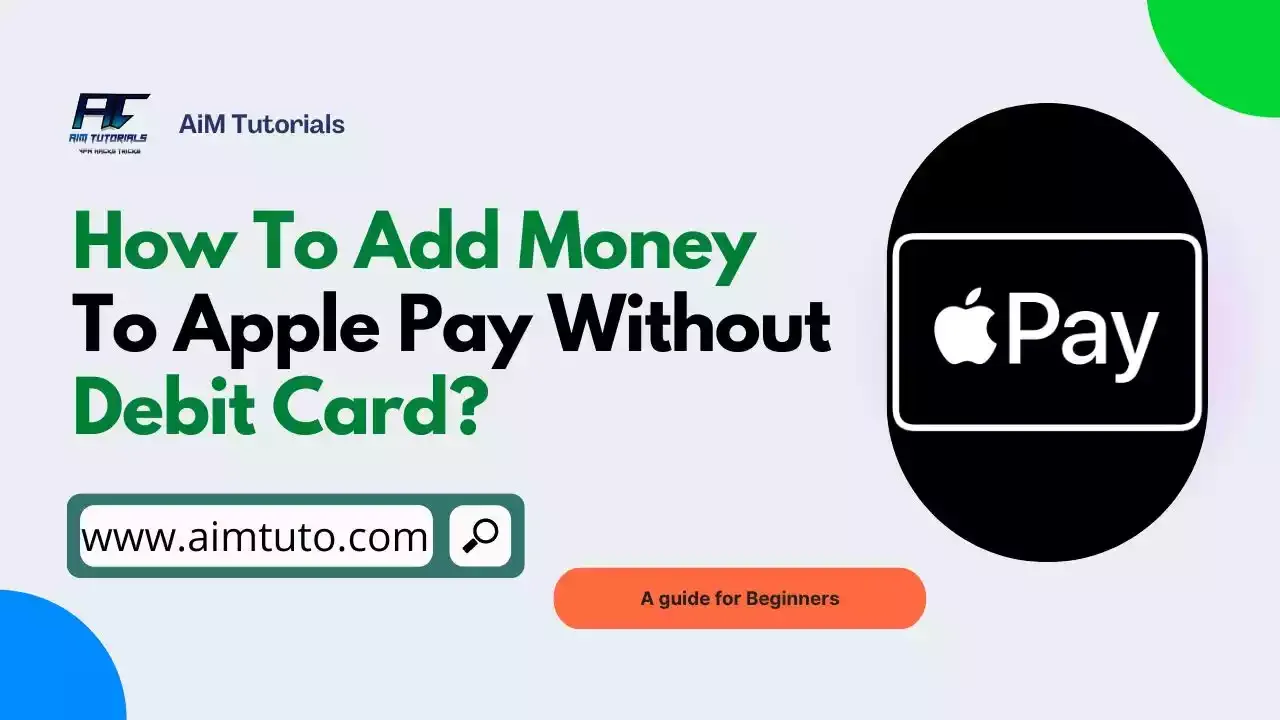 how to add money to apple pay without debit card