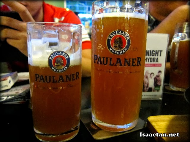 The official Paulaner Oktoberfest Bier are brewed exclusively for the Oktoberfest season