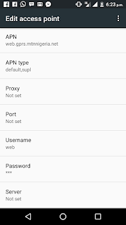 Apn settings on mtn