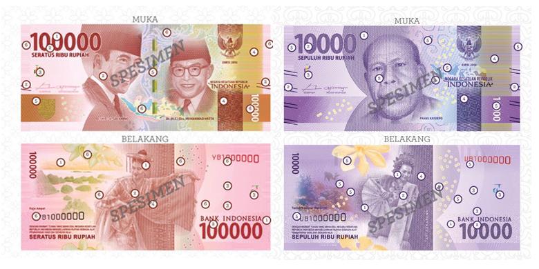 Bank Indonesia Meluncurkan Uang NKRI Desain  Baru
