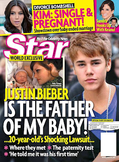 Justin Bieber Father of Mariah Yeater's Son