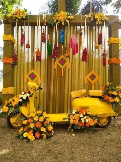 Homemade Mehndi Function Latest Decoration Ideas at Home