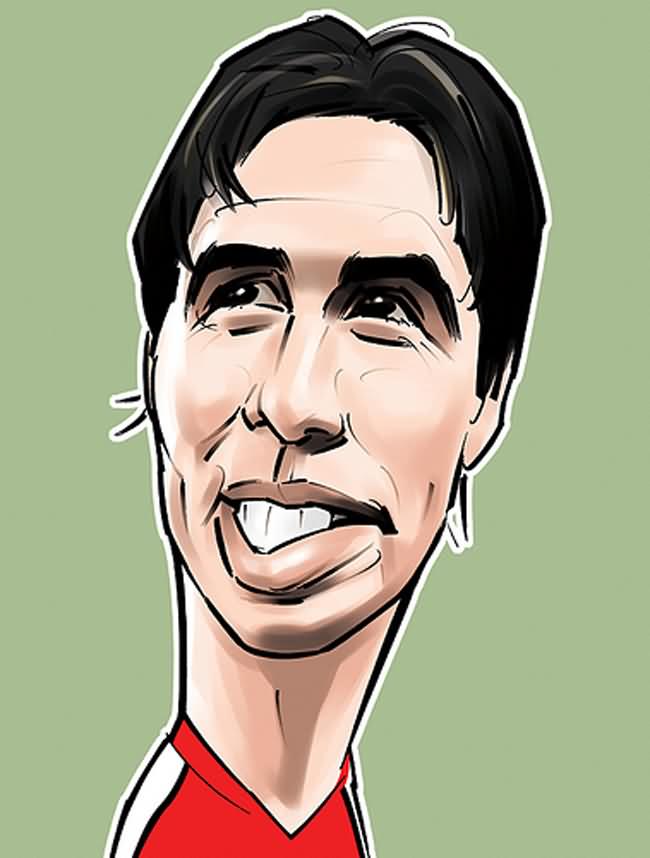 funny cartoon caricature. funny cartoon caricature. Samir Nasri Funny Caricature