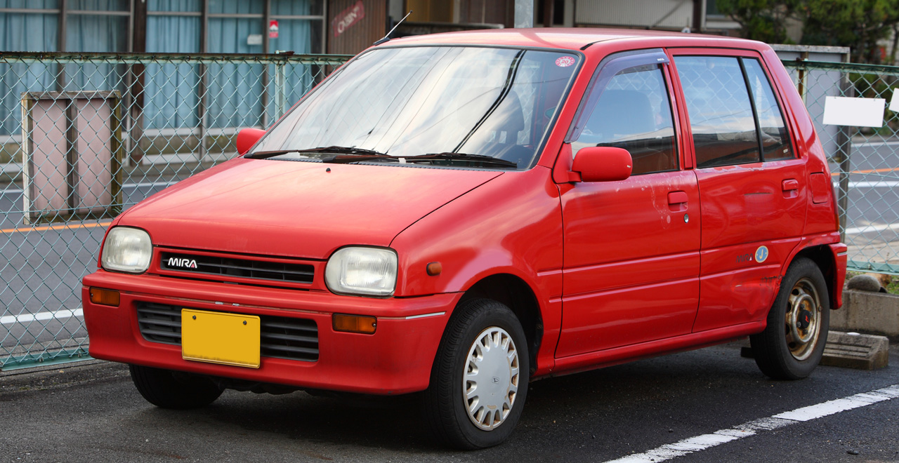 Cakap guna jari: # 6 . Daihatsu Mira.