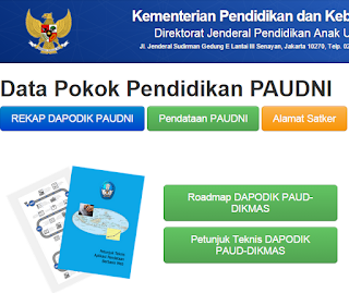  Roadmap Aplikasi Dapodik PAUD-DIKMAS