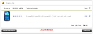 checkout unlock code