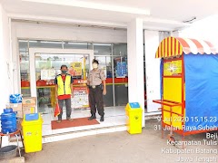 Patroli Polsek Tulis Sambangi Tukang Parkir 
