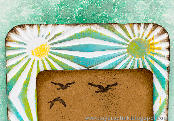 Layers of ink - Wildlife Cards Tutorial by Anna-Karin with Sizzix dies by Eileen Hull