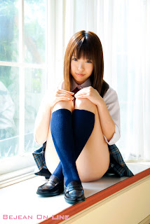 Mizuho Shiraishi Japanese Sexy Model Sexy Japan Student Uniform Part 2 Photo 9