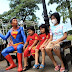 Patung Tokoh Super Hero  di Alun-alun Purworejo Viral  Ditonton Jutaan Netizen.