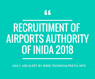  Airports Authority Recruitment 2018