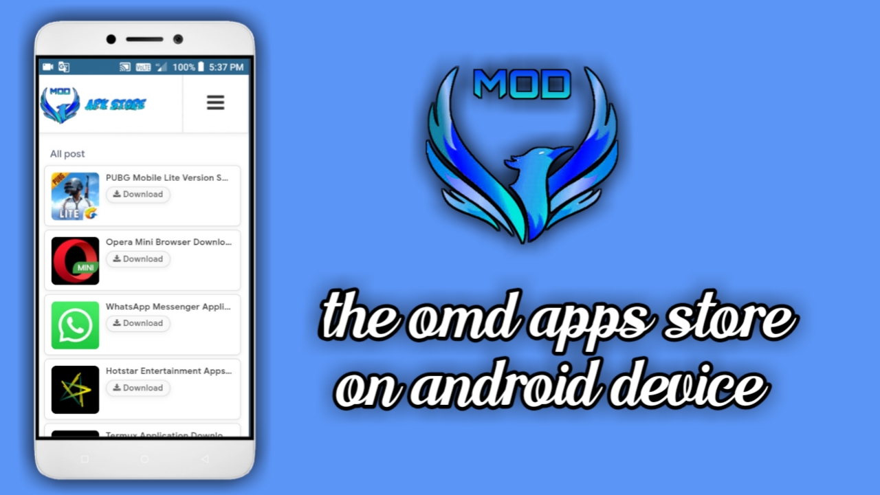 MOD APK Store android apps store application download link available