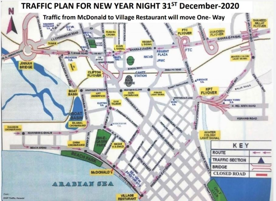 Karachi businesses, restaurants to close at 8pm on New Year's Eve