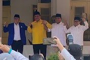 Golkar, PAN & PKB Dukung Prabowo di Pilpres 2024