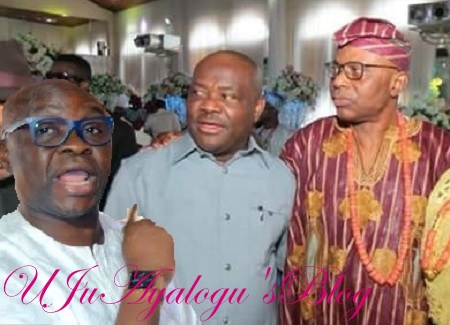 2019 EXCLUSIVE: Cold War Brews As Gov. Wike Dumps Fayose For Mimiko As PDP VP Candidate, Says Ekiti Gov. Not Marketable