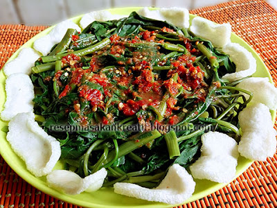 Resep Rujak Kangkung