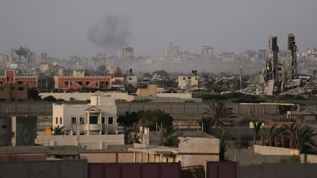 Gaza hospital says 31 killed in Israeli strike on Nuseirat