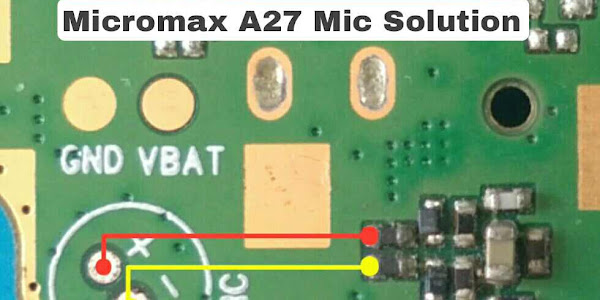 Micomax A27 Mic Problem Jumper Ways Solution